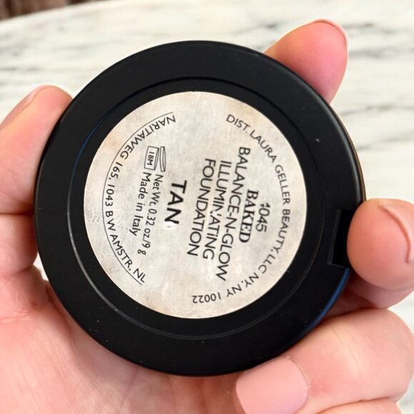 Laura Geller Makeup Bundle Lipstick & Baked Balance-n-Brighten Foundation Tan - Picture 6 of 9